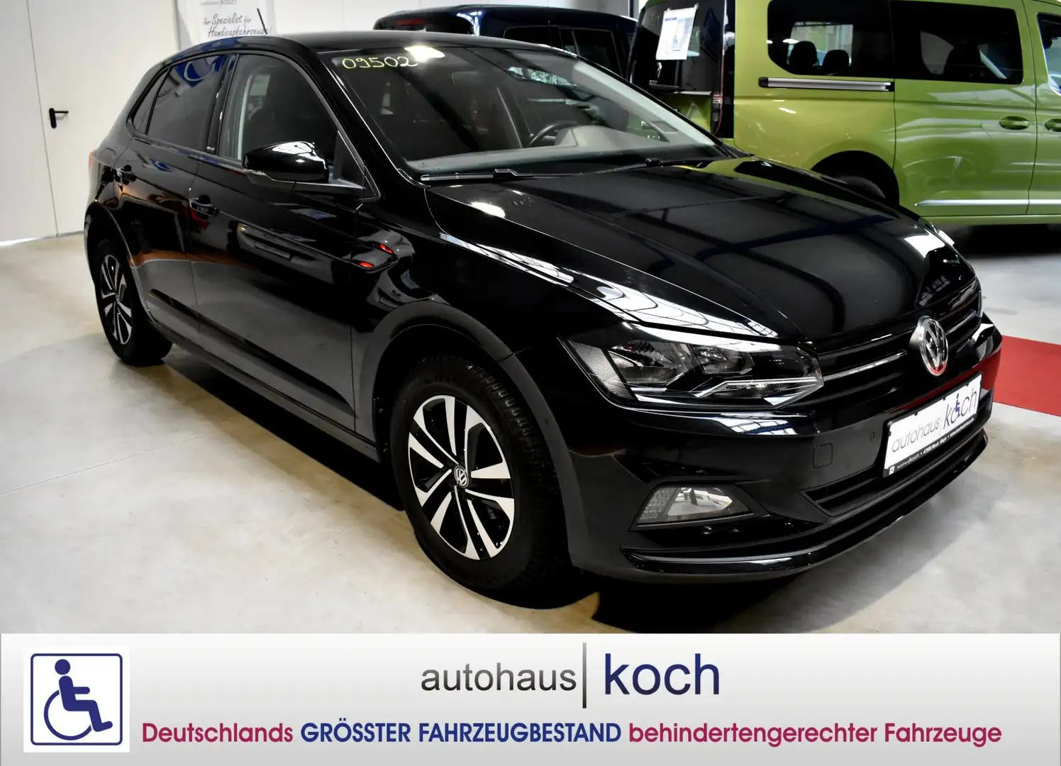 Volkswagen Polo 1.0 TSI EU6d-T Verladesystem Handbedienung Zwart - 2