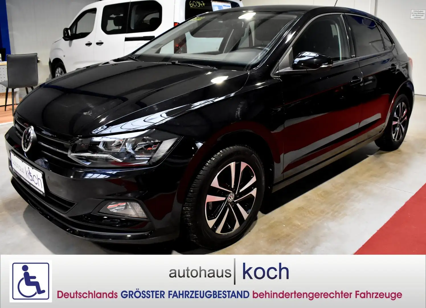 Volkswagen Polo 1.0 TSI EU6d-T Verladesystem Handbedienung Zwart - 1