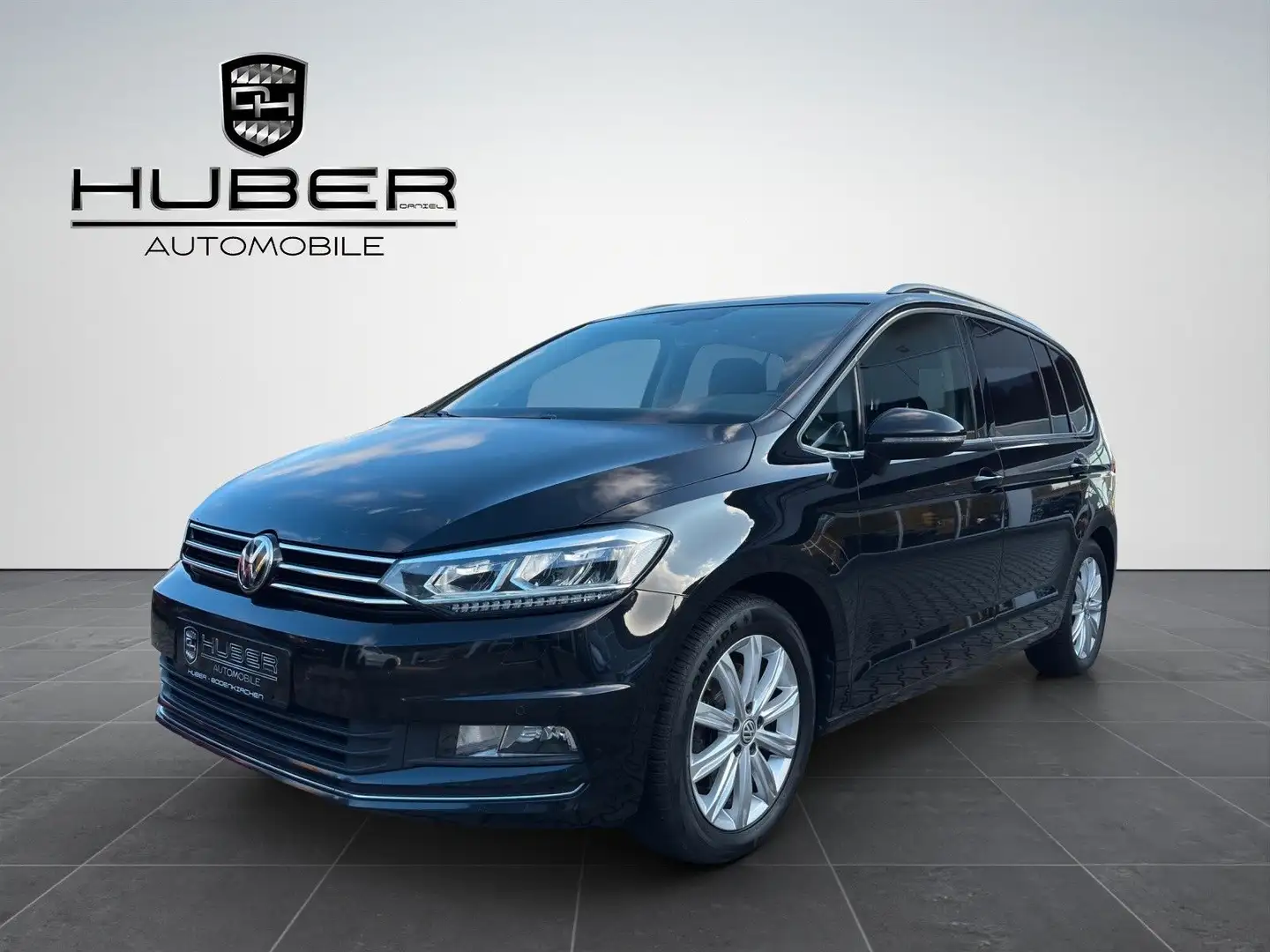 Volkswagen Touran Highline 2.0 TDI DSG BMT LED PDC AHK TEMP Schwarz - 1