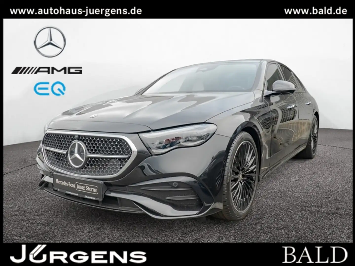 Mercedes-Benz E 200 AMG-Sport/Super/Pano/Burm/Sitzklima/HUD/20 Schwarz - 1