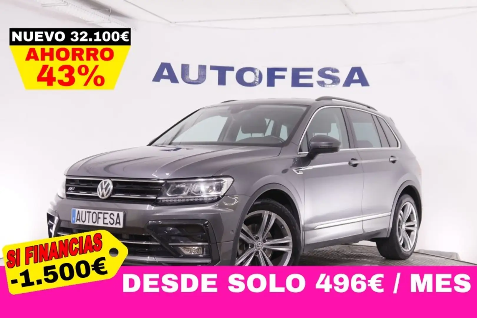 Volkswagen Tiguan 1.4 TSI RLINE EXTERIOR 125CV 5P # NAVY, PARKTRONIC - 1