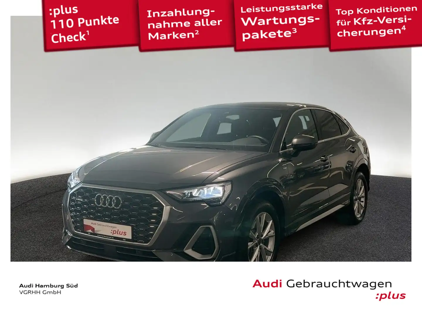 Audi Q3 40 TFSI qu S tronic 2xS LINE/KAMERA Grau - 1