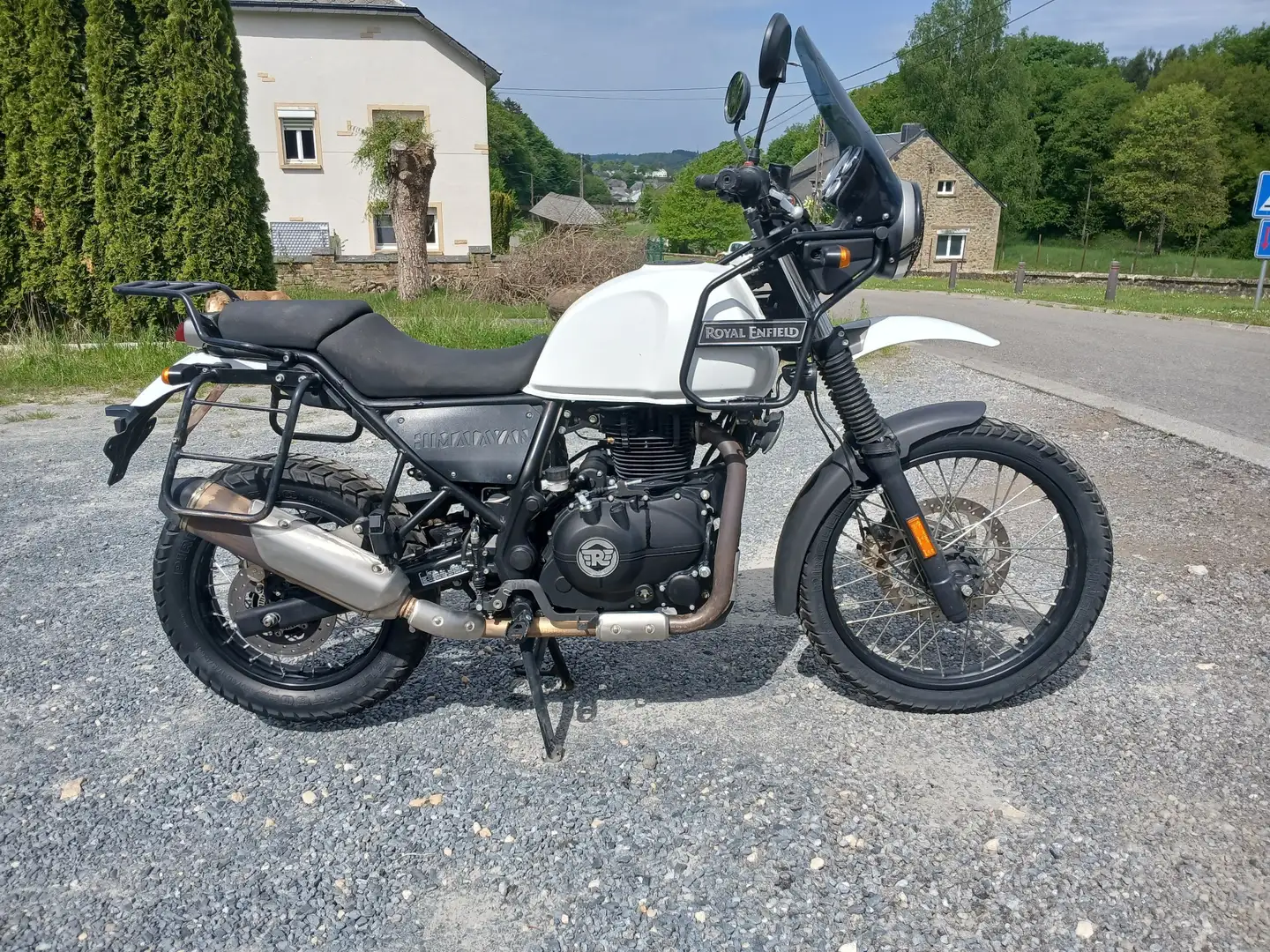 Royal Enfield Himalayan Origine Blanc - 2