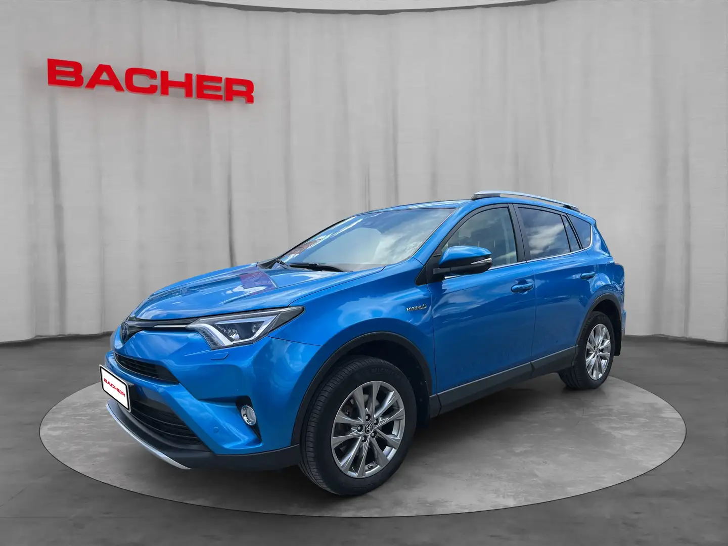 Toyota RAV 4 RAV4 2,5 Hybrid Lounge 4WD Aut. Blau - 1