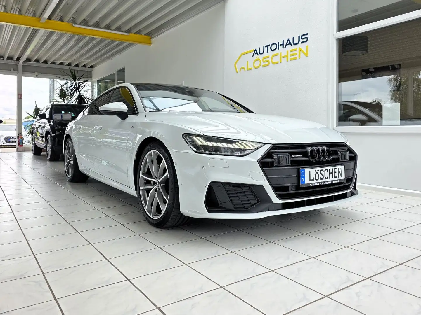 Audi A7 Sportback 40 TDI quattro S Line Optik Schwarz Weiß - 1