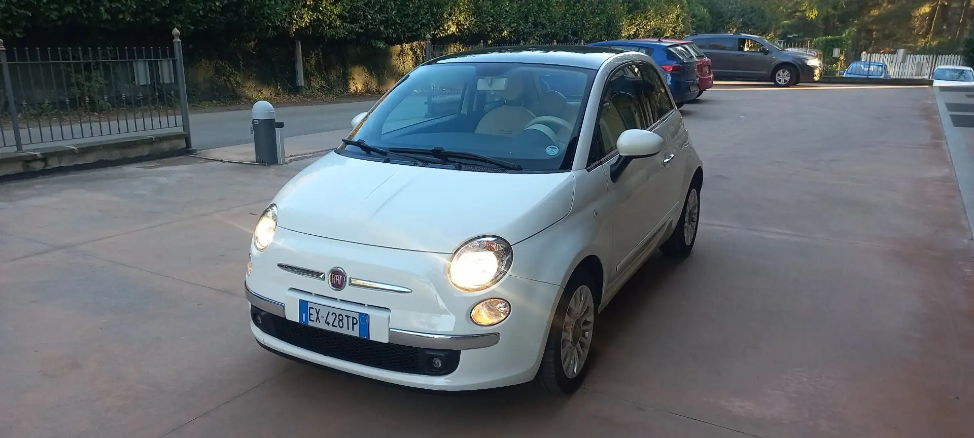 Fiat 500 500 1.2 Lounge 69cv E6 Bianco - 2