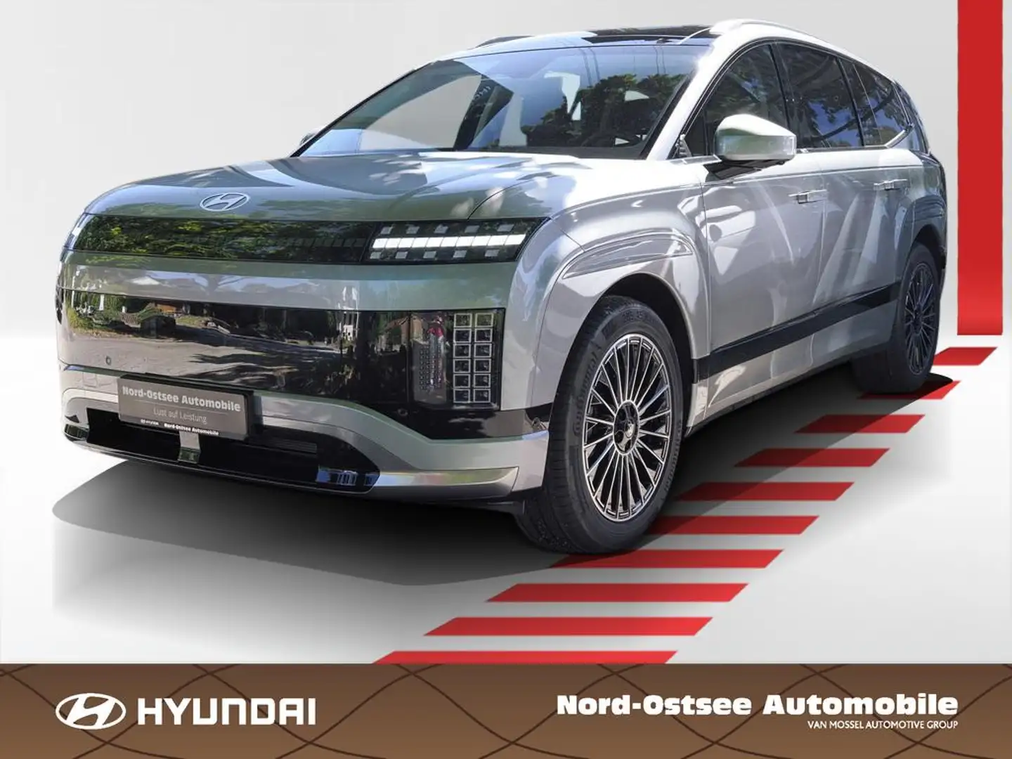 Hyundai IONIQ 9 6-Sitzer UNIQ Panoramadach Relax-Paket Gris - 1