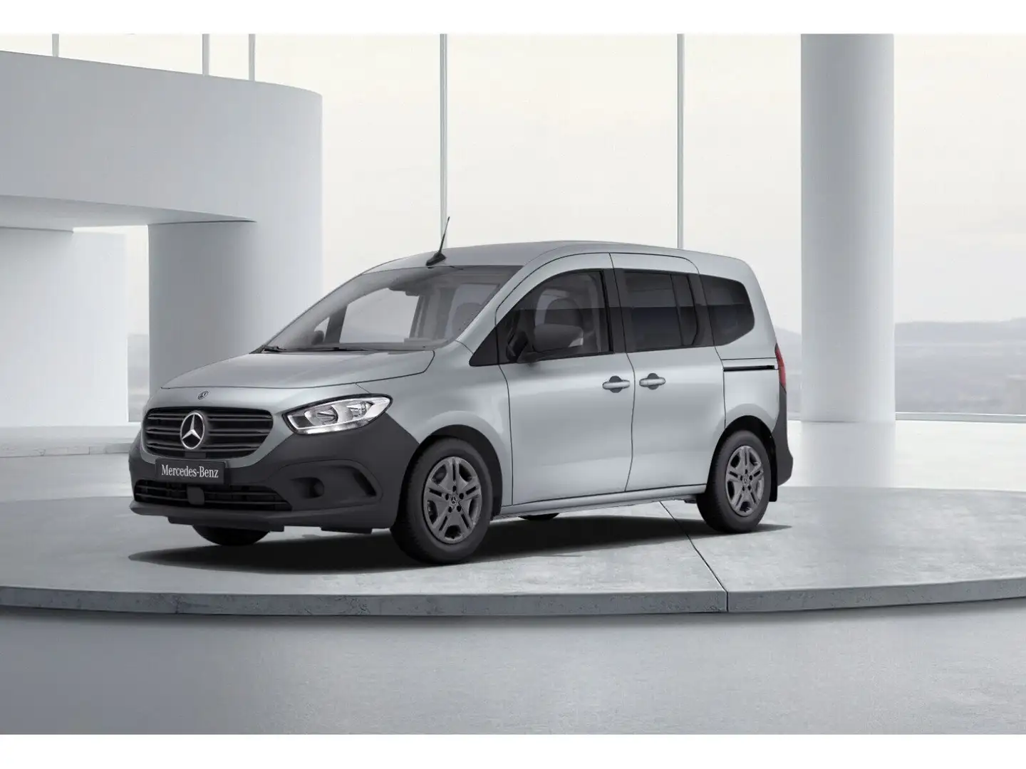 Mercedes-Benz Citan 110 CDI Kombi PRO Standard Cam PTS SHZ Plateado - 1