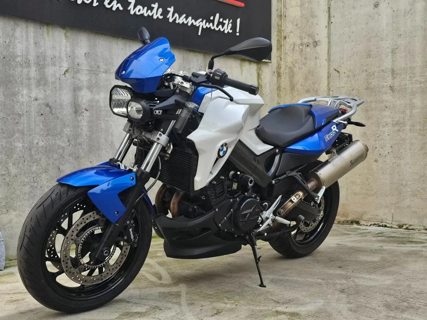 BMW F 800 R ABS*AKRAPOVIC*GARANTIE*1°PROPRIO Bleu - 2