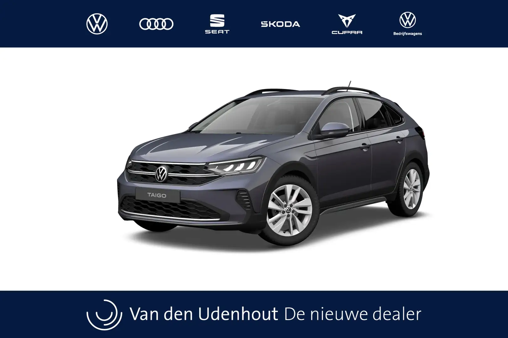 Volkswagen Taigo 1.0 TSI 95 5MT Life Edition Zijruiten achter en ac Grijs - 1