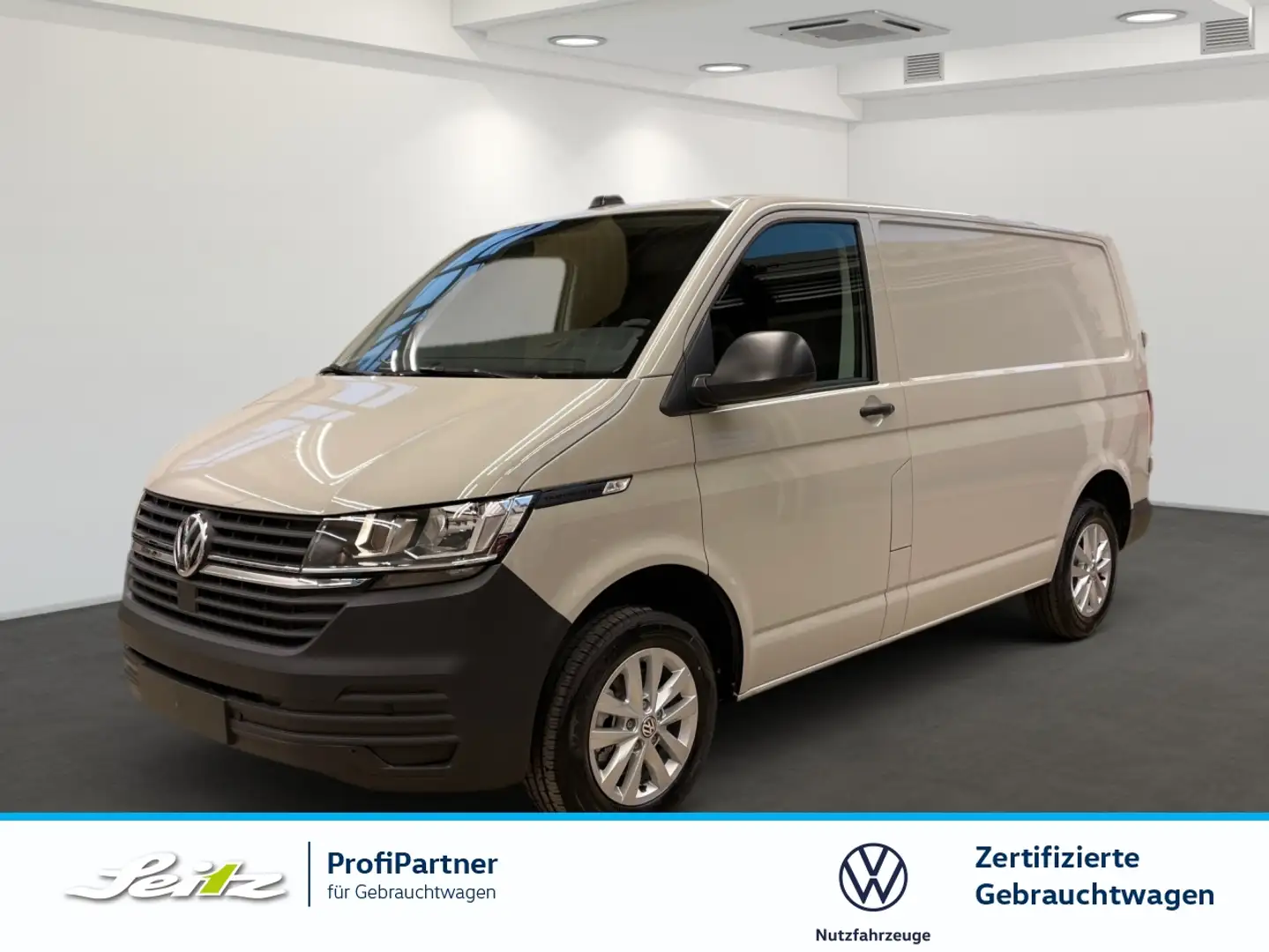 Volkswagen T6 Transporter Kasten 2.0 TDI KR *AHK*APPCON*PDC* Gris - 1