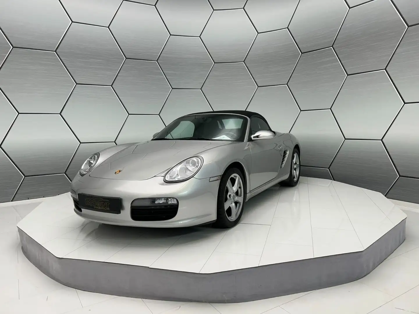 Porsche Boxster 2.7 Leder Scheckheft 2. Hand Sitzheizung Silber - 1