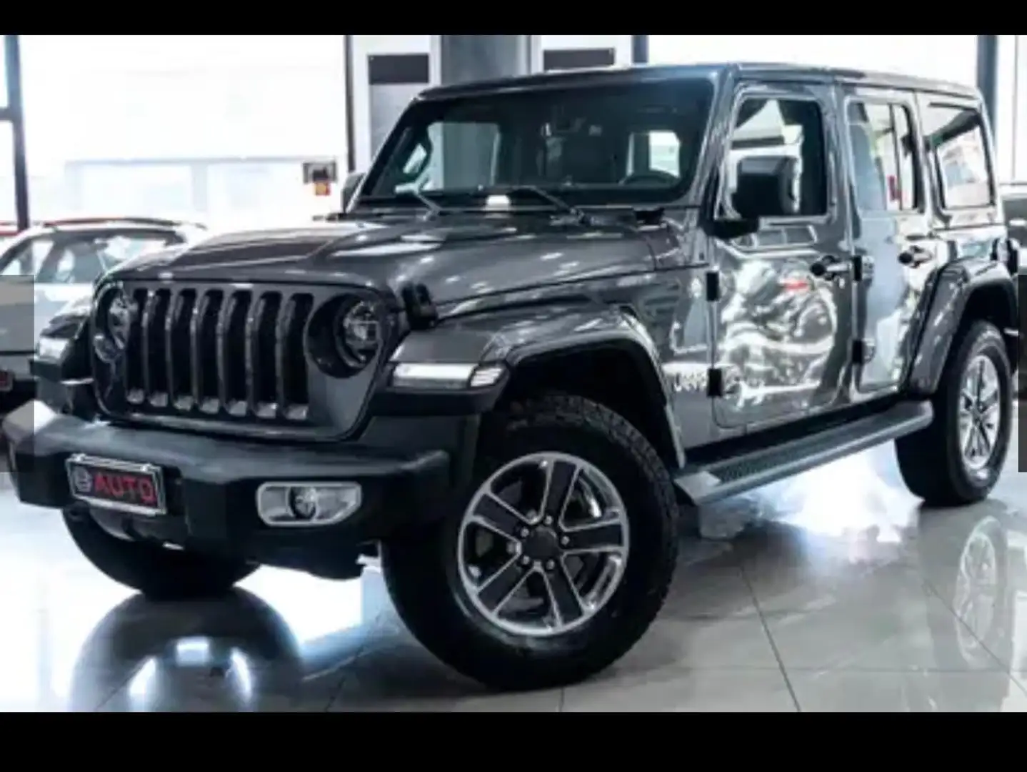 Jeep Wrangler Wrangler IV 2018 Unlimited Grigio - 1