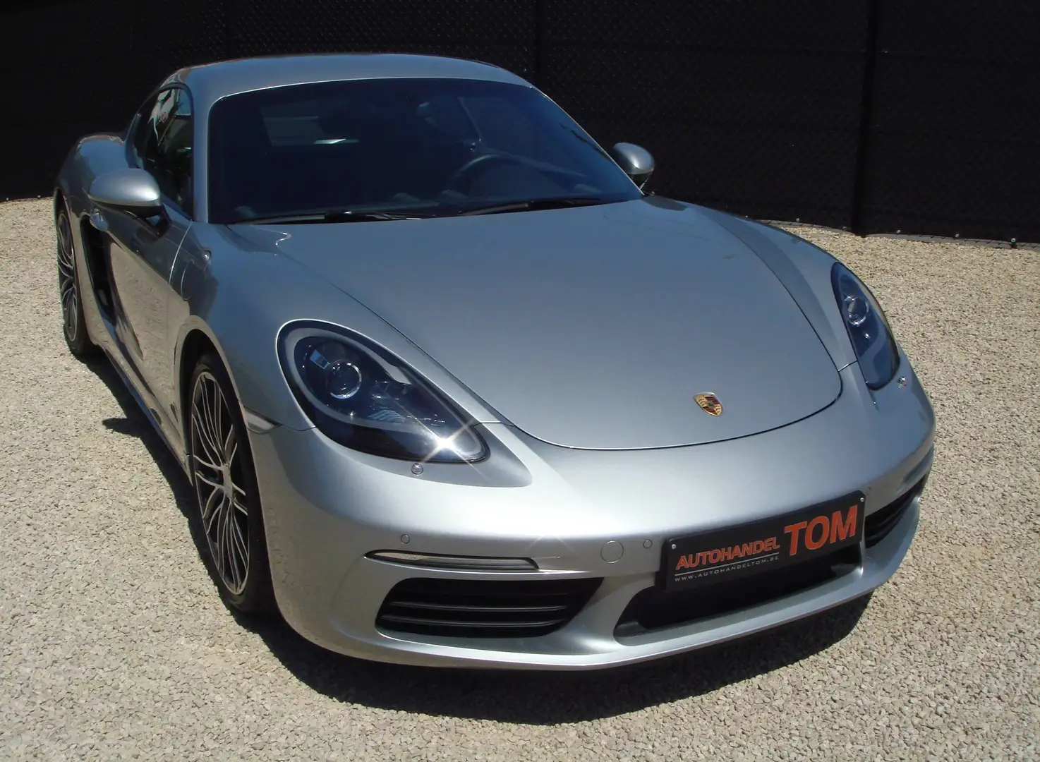 Porsche 718 CAYMAN 2.0 PDK * LEDER * BOSE * SPORTUITLAAT * 20' ALU TURBO * Silber - 1