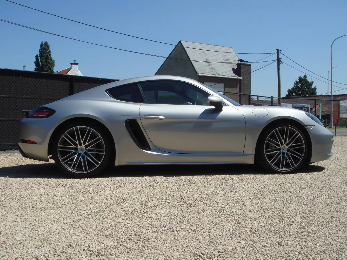 Porsche 718 CAYMAN 2.0 PDK * LEDER * BOSE * SPORTUITLAAT * 20' ALU TURBO * Silber - 2
