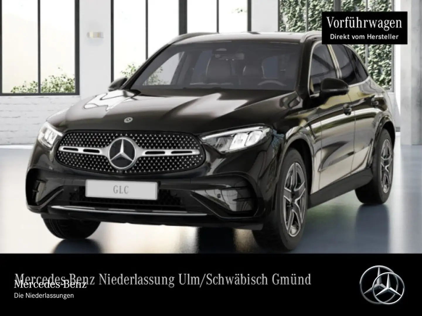 Mercedes-Benz GLC 200 4M AMG+360+AHK+LED+TOTW+KEYLESS+9G Noir - 2