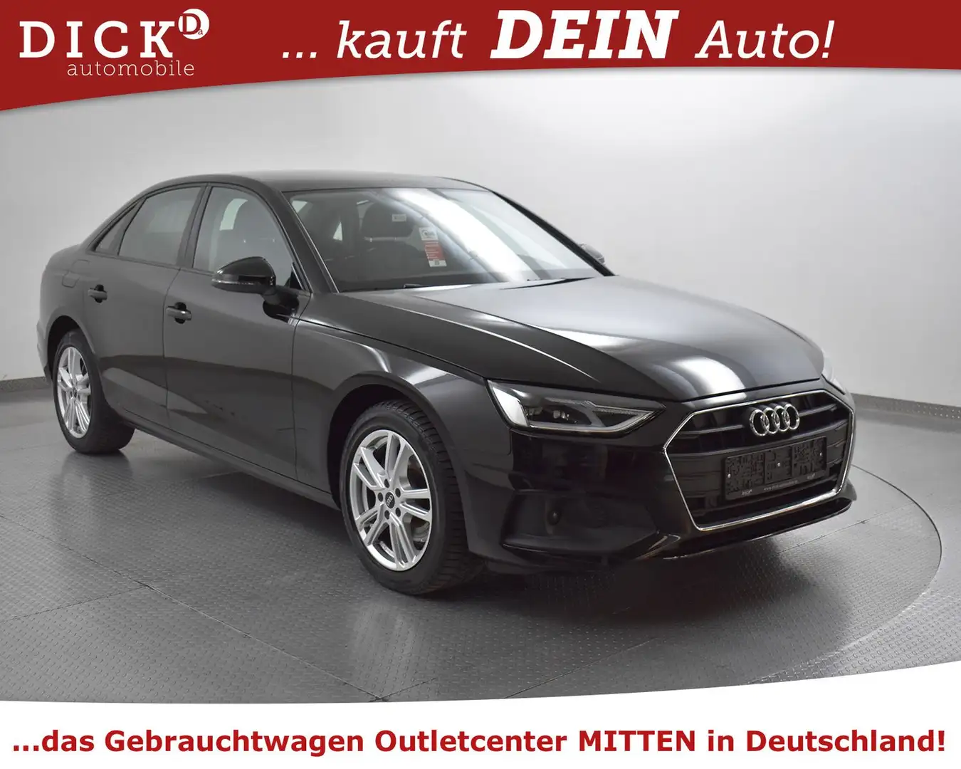 Audi A4 35d S-Tr. NAVI+KAMERA+LED+SHZ+DAB+TEMP+17" Noir - 1