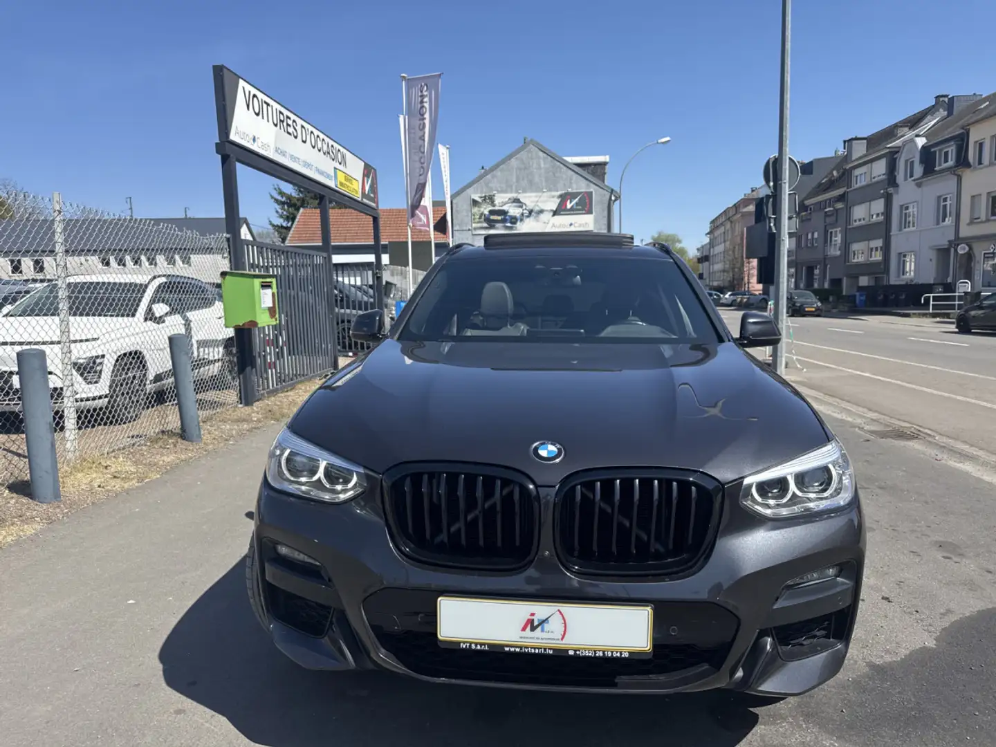 BMW X3 20 DA XDRIVE  190 PACK M Gris - 2