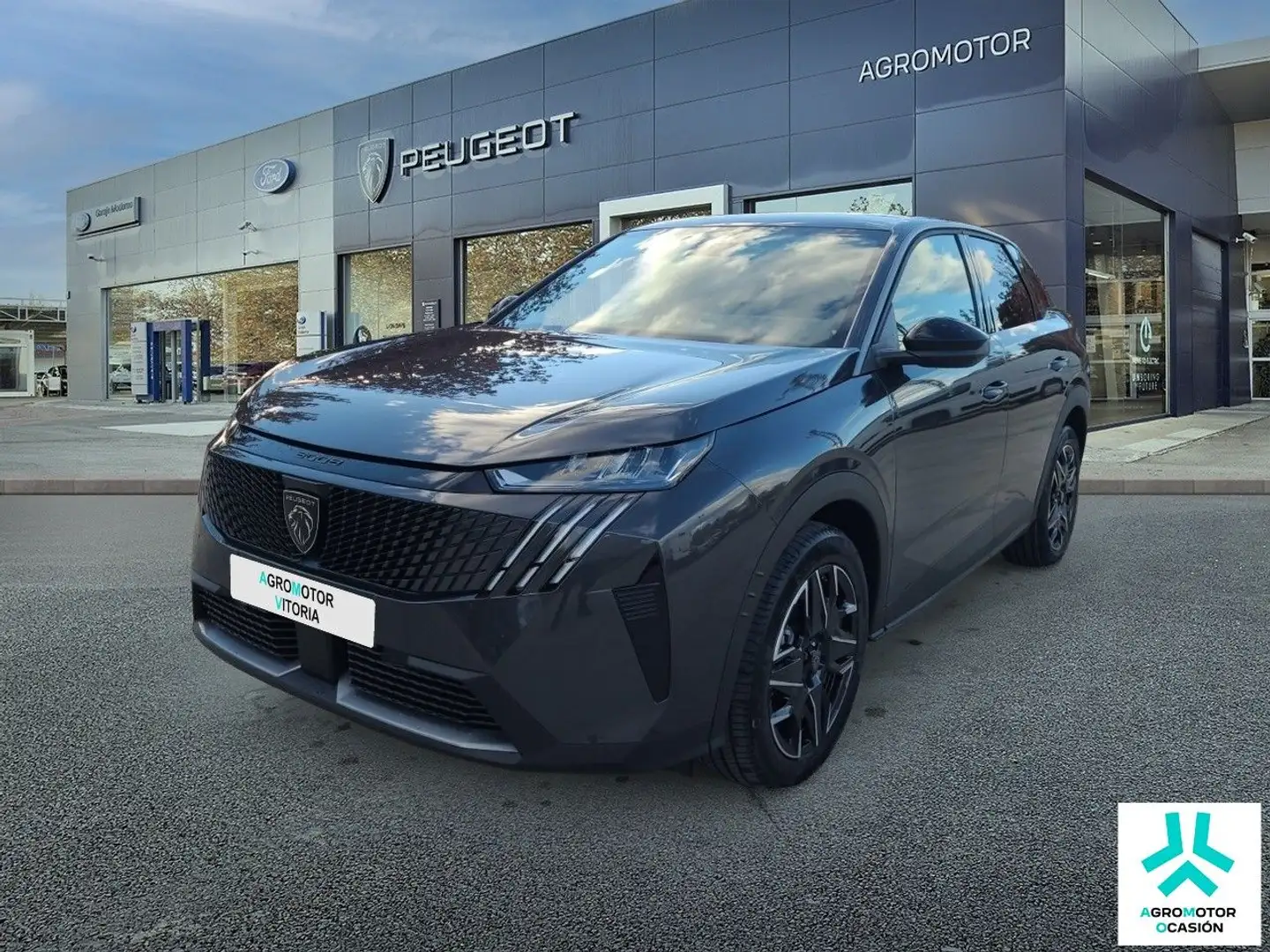 Peugeot 3008 Hybrid 1.2 107KW Allure eDCS6 Gris - 1