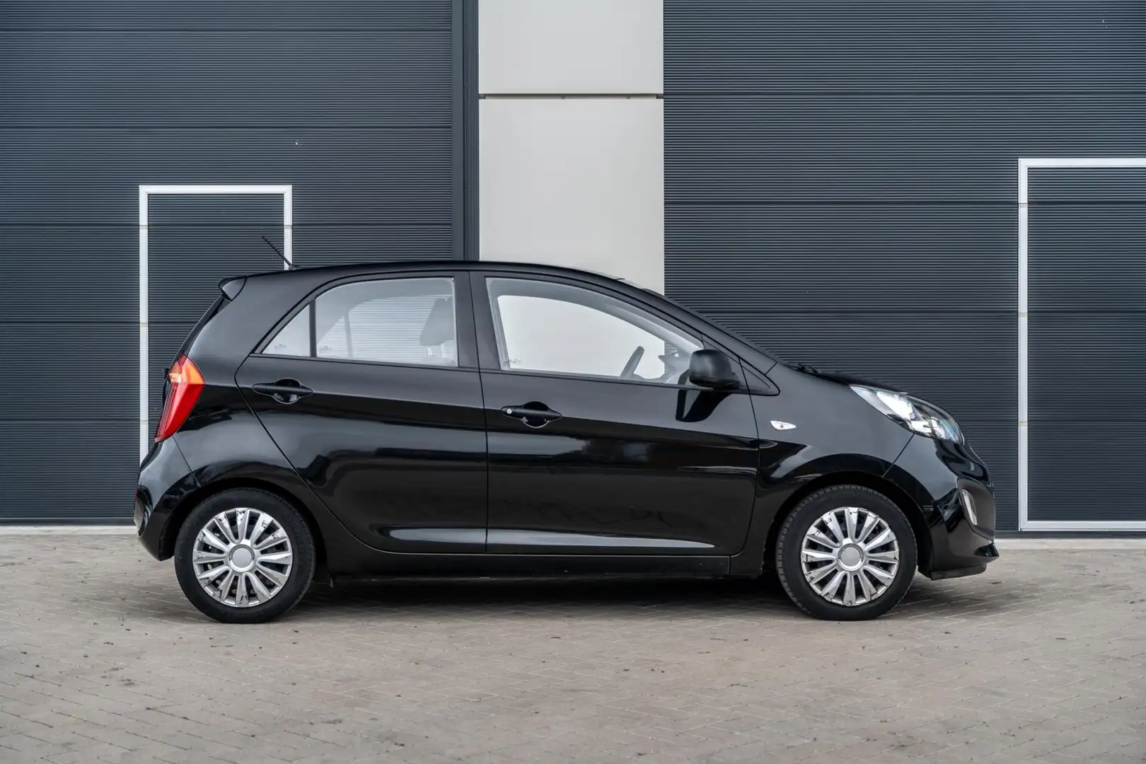 Kia Picanto 1.0 CVVT Airco|Radio|Garantie! Zwart - 2
