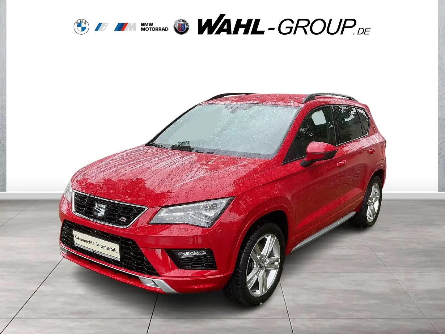 SEAT Ateca 2.0 TSI 4DRIVE FR DSG NAVI AHK LED SHZG   DAB Rood - 1