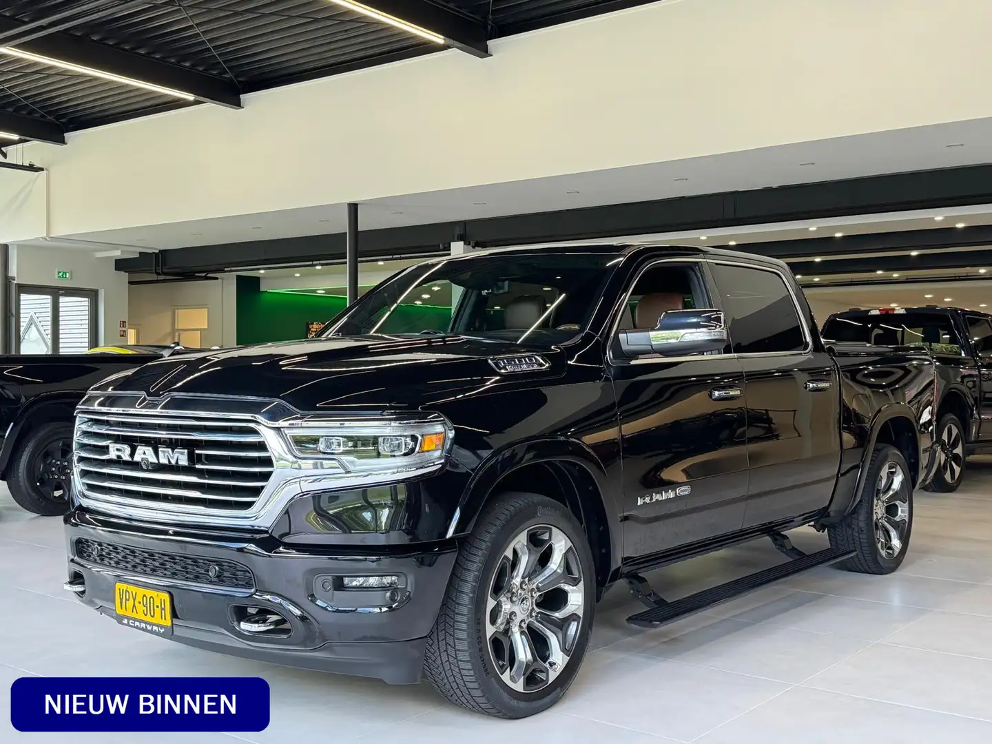 Dodge RAM 5.7 V8 4x4 Limited Longhorn NL-AUTO alle opties!! Czarny - 1