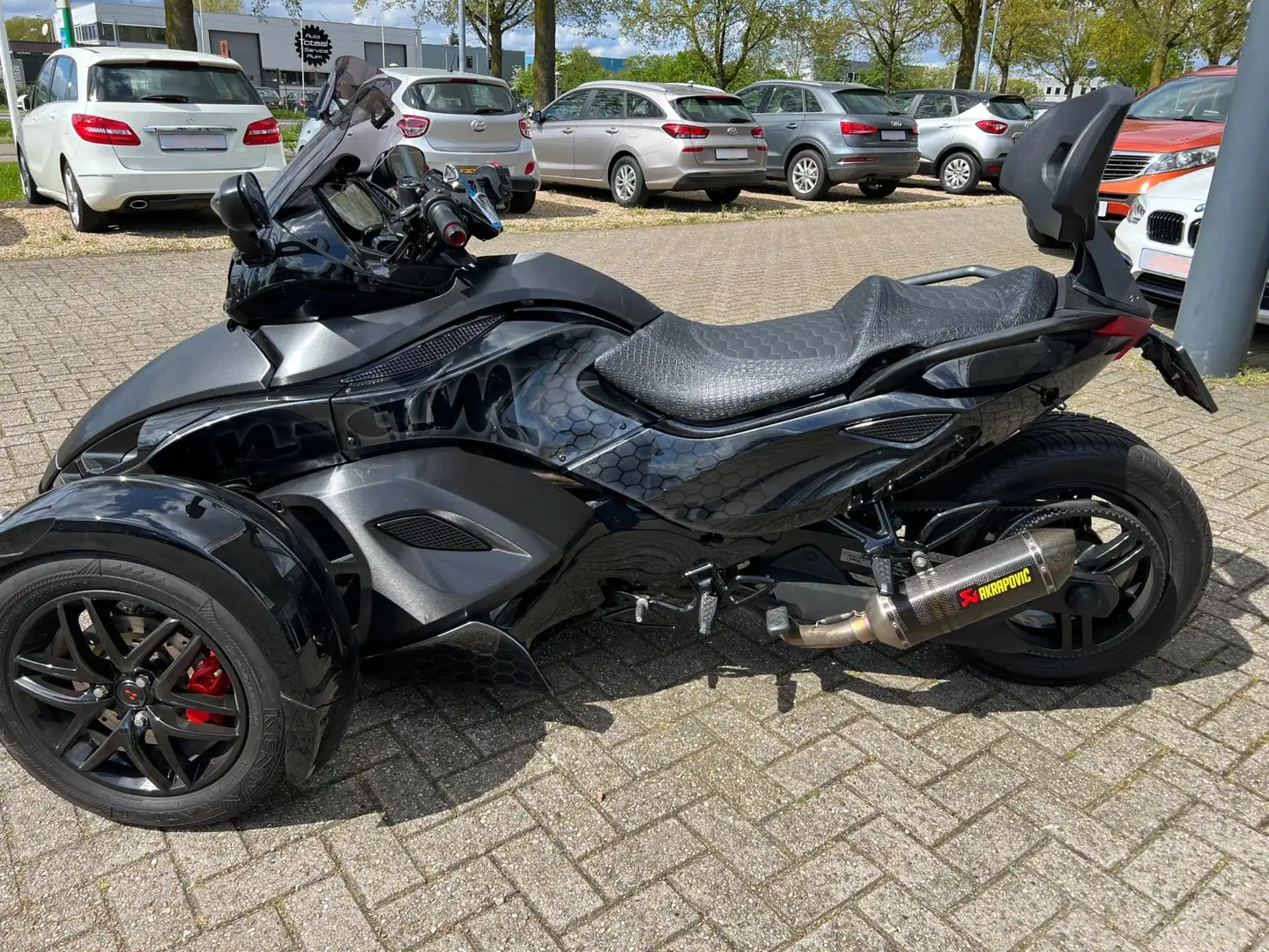 Bombardier CAN-AM Spyder BRP Roadster RS, Akrapovic, Custum ! Nero - 2