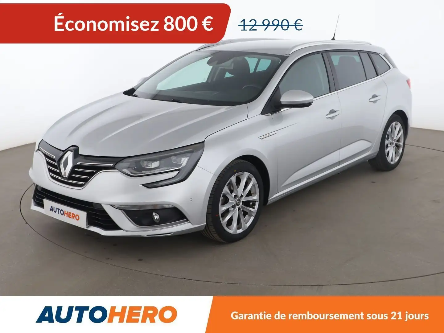 Renault Megane Estate 1.2 TCe Energy Intens EDC Gris - 1