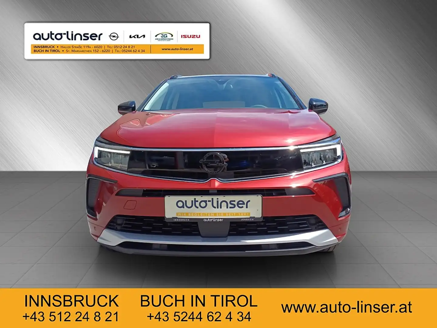 Opel Grandland 1,2 DI Turbo Edition Start/Stop Aut. Rot - 2