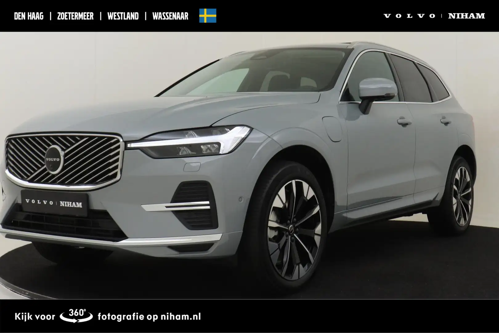 Volvo XC60 II T6 PLUG-IN HYBRID AWD ULTRA BRIGHT *NIEUW!* -PA Gris - 1