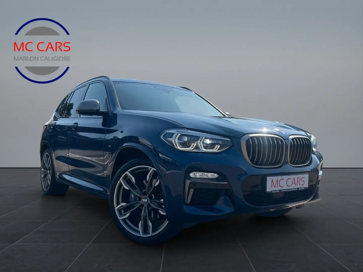 BMW X3 M40 i/AHK/360/Panorama-Dach Blau - 1