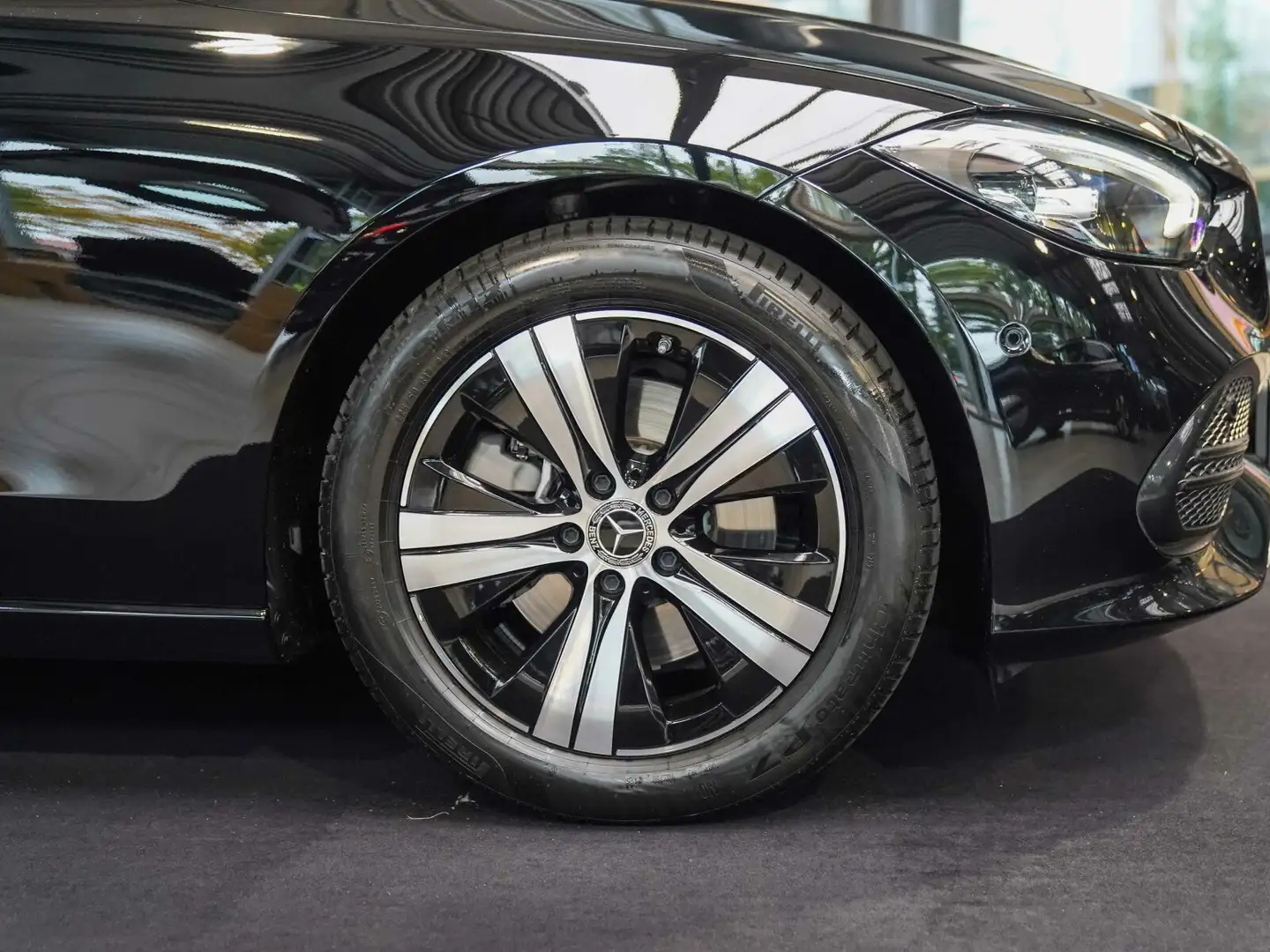 Mercedes-Benz C 220 C 220 d T AVANTGARDE Akustikglas AHK Fahrassist Schwarz - 2