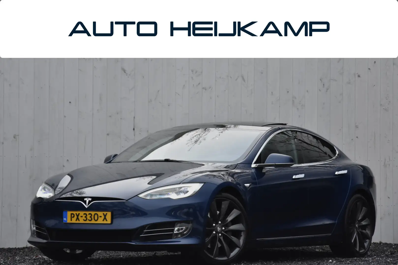 Tesla Model S 90D | Pano-dak | Camera | Autopilot 2.0 | Incl. BT Blauw - 1