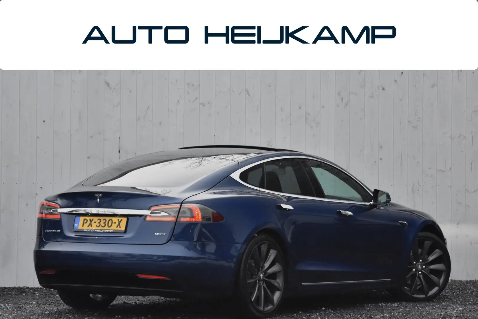 Tesla Model S 90D | Pano-dak | Camera | Autopilot 2.0 | Incl. BT Blauw - 2
