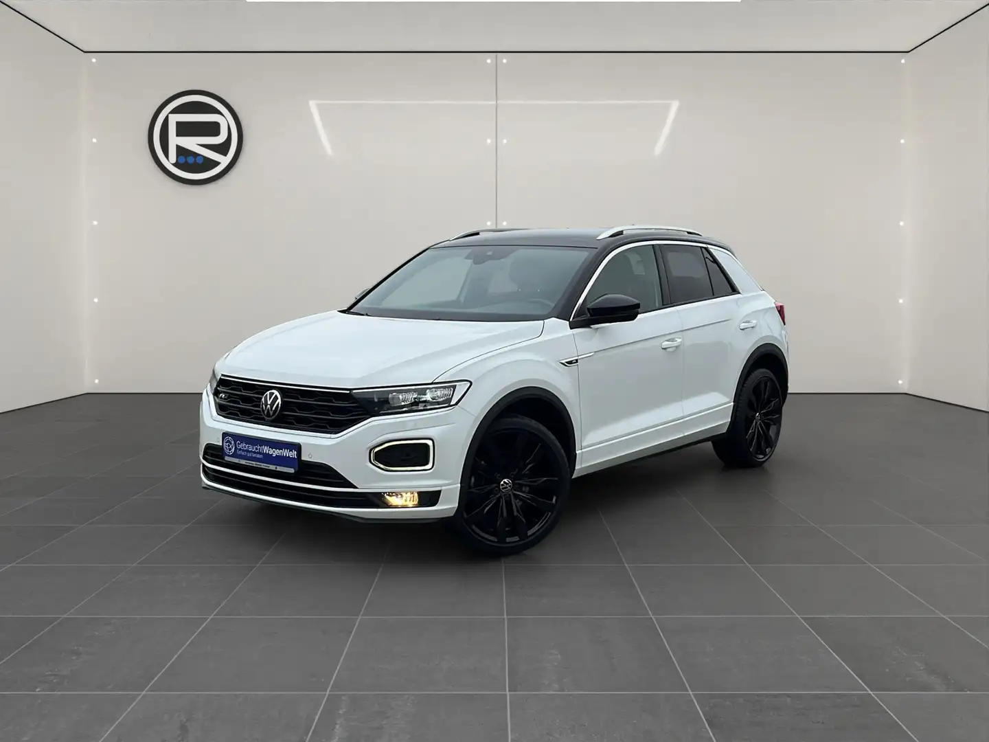Volkswagen T-Roc 1.5 TSI Sport *AHK KAMERA SHZ* Weiß - 2