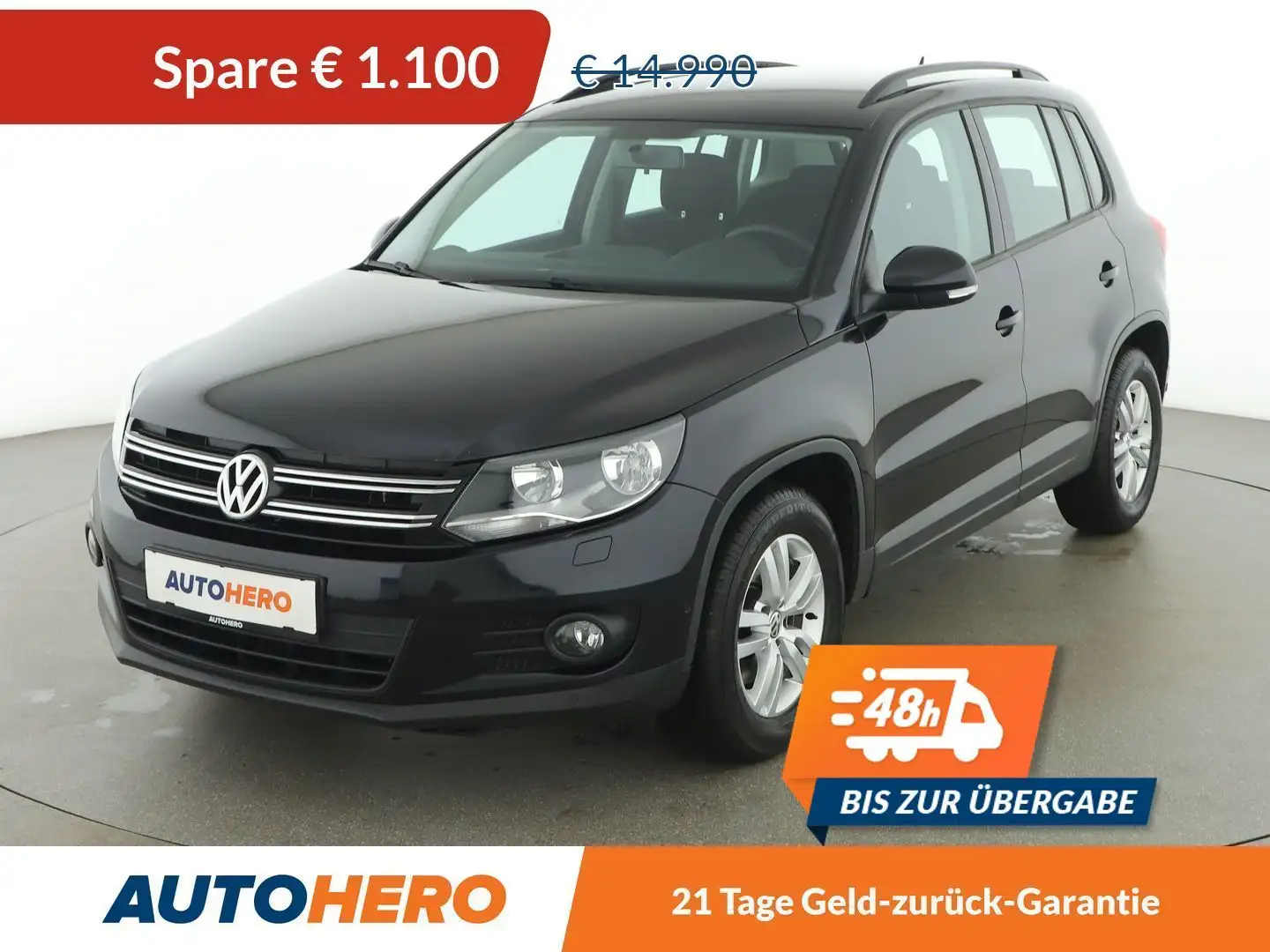 Volkswagen Tiguan 1.4 TSI BlueMotion Tech Schwarz - 1