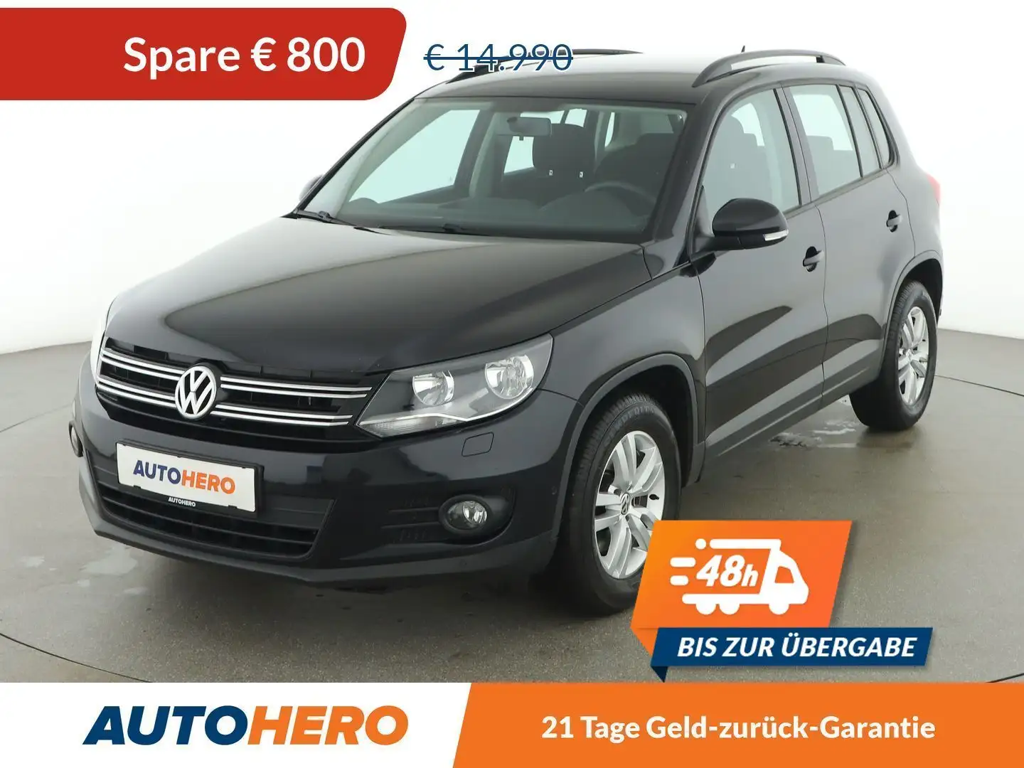 Volkswagen Tiguan 1.4 TSI BlueMotion Tech Schwarz - 1