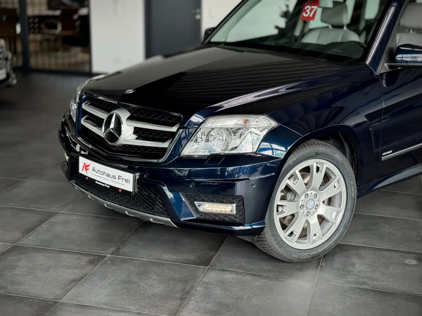 Mercedes-Benz GLK 350 4Matic AMG *Scheckheft*1.Hand*Unfallfrei Blau - 1