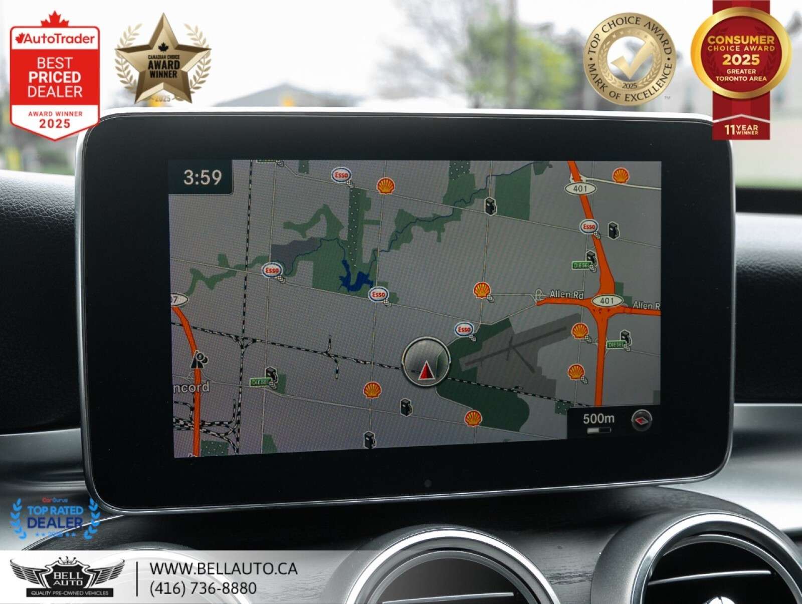2018 Mercedes-Benz C-Class C300 | AMGPKG | NAVI | 360CAM | PANO | NOACCIDENT — снимка 4