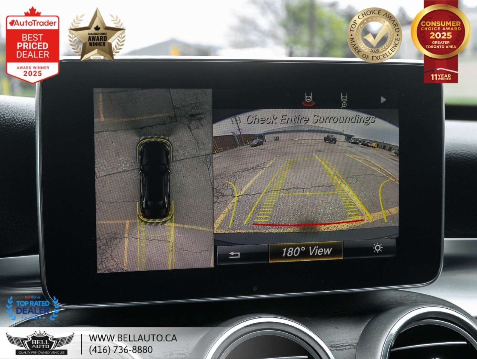 2018 Mercedes-Benz C-Class C300 | AMGPKG | NAVI | 360CAM | PANO | NOACCIDENT — снимка 5
