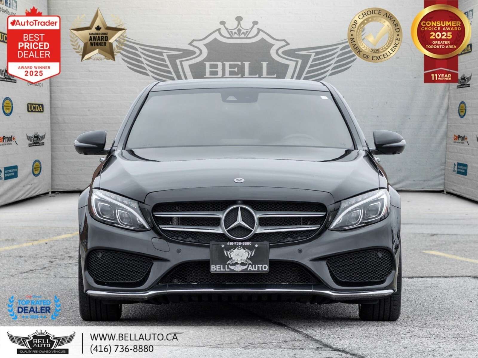 2018 Mercedes-Benz C-Class C300 | AMGPKG | NAVI | 360CAM | PANO | NOACCIDENT — снимка 2