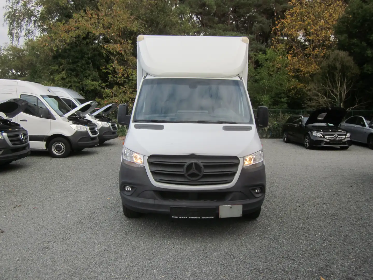 Mercedes-Benz Sprinter MET KOFFER Blanc - 1