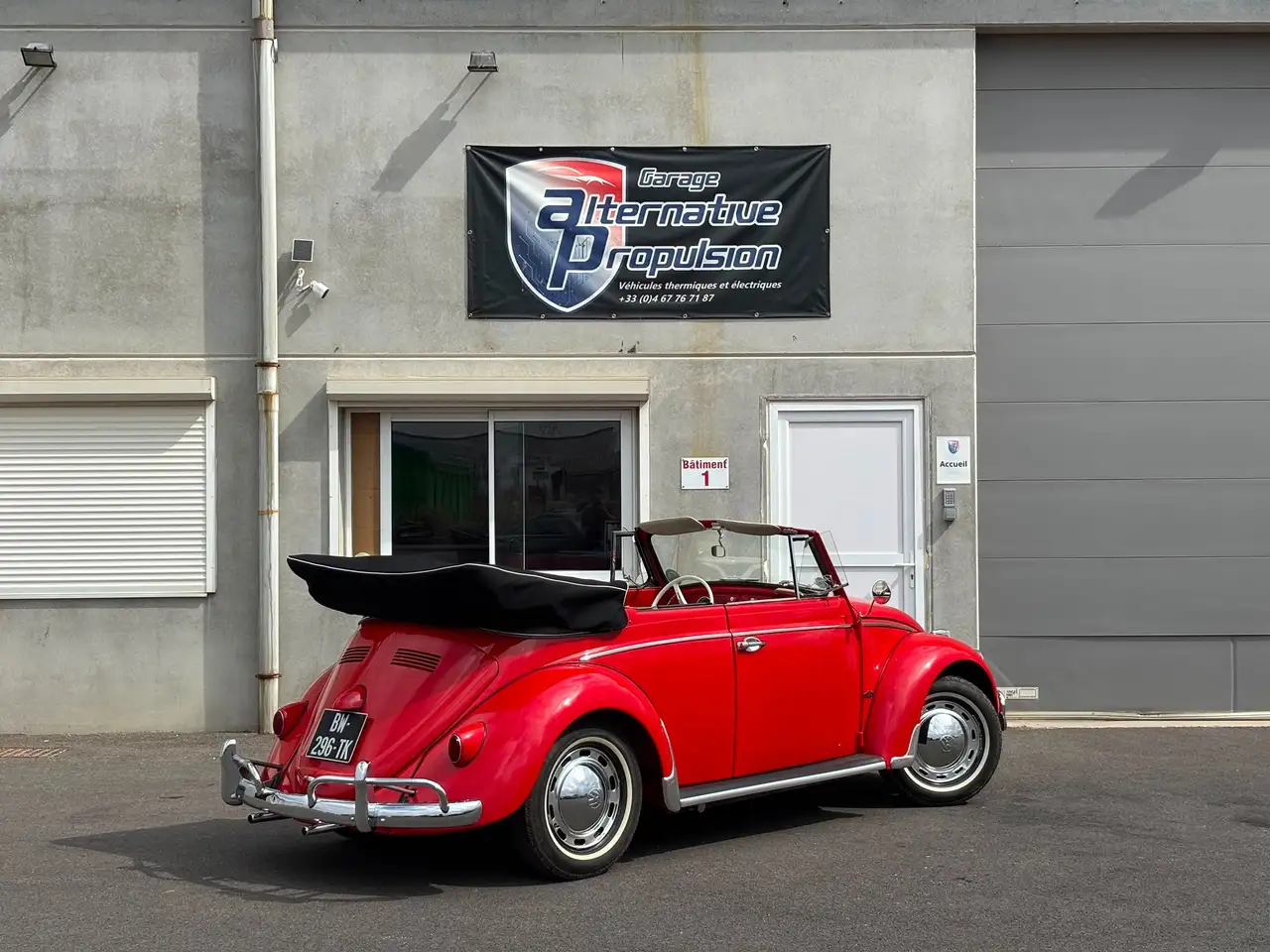 Volkswagen Beetle Coccinelle Cabriolet US 1961, foto 5