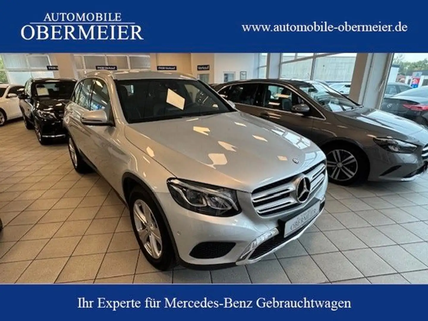 Mercedes-Benz GLC 250 Luxury 4Matic TWA LED IHC SHZ PTS Comand Silber - 1