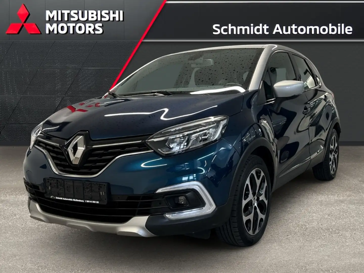 Renault Captur 1.5 dCi 110 eco² Intens Energy LED AHK Navi Tempo Azul - 1