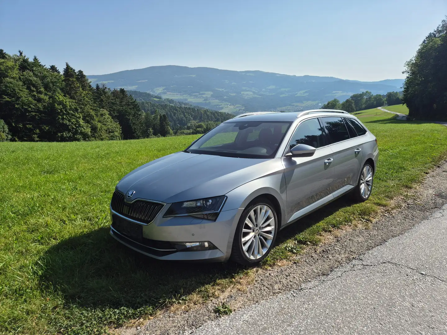 Skoda Superb Superb Kombi 2,0 TDI 4x4 Style DSG Style AHK Grau - 1