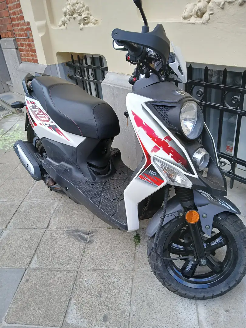 SYM Crox 50 Blanc - 2
