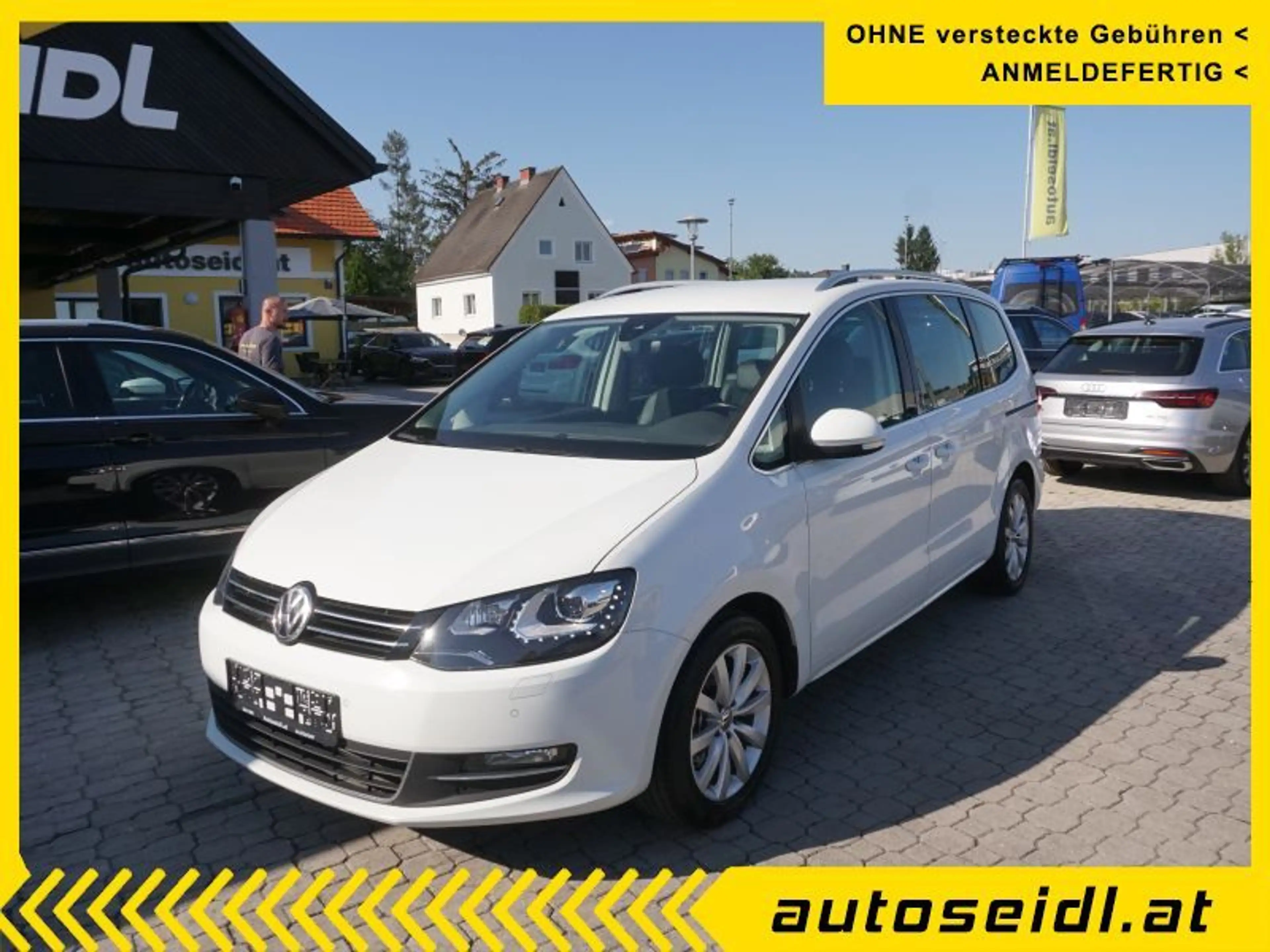 Volkswagen Sharan Business+ SCR 2,0 TDI 7 Sitze DSG *AHV+NAVI+XENON*