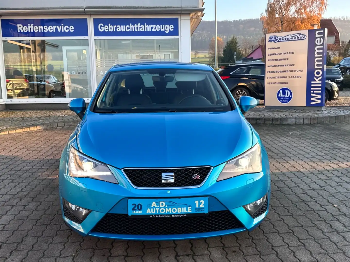 SEAT Ibiza FR/Alcantara/Carplay/Navi/Sport Blau - 2