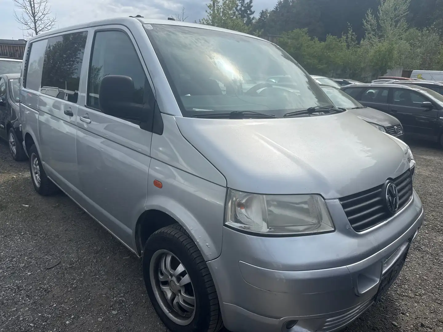Volkswagen T5 Kombi Kasten Lkw 1.9 TDI Klima Euro 4 Grau - 1